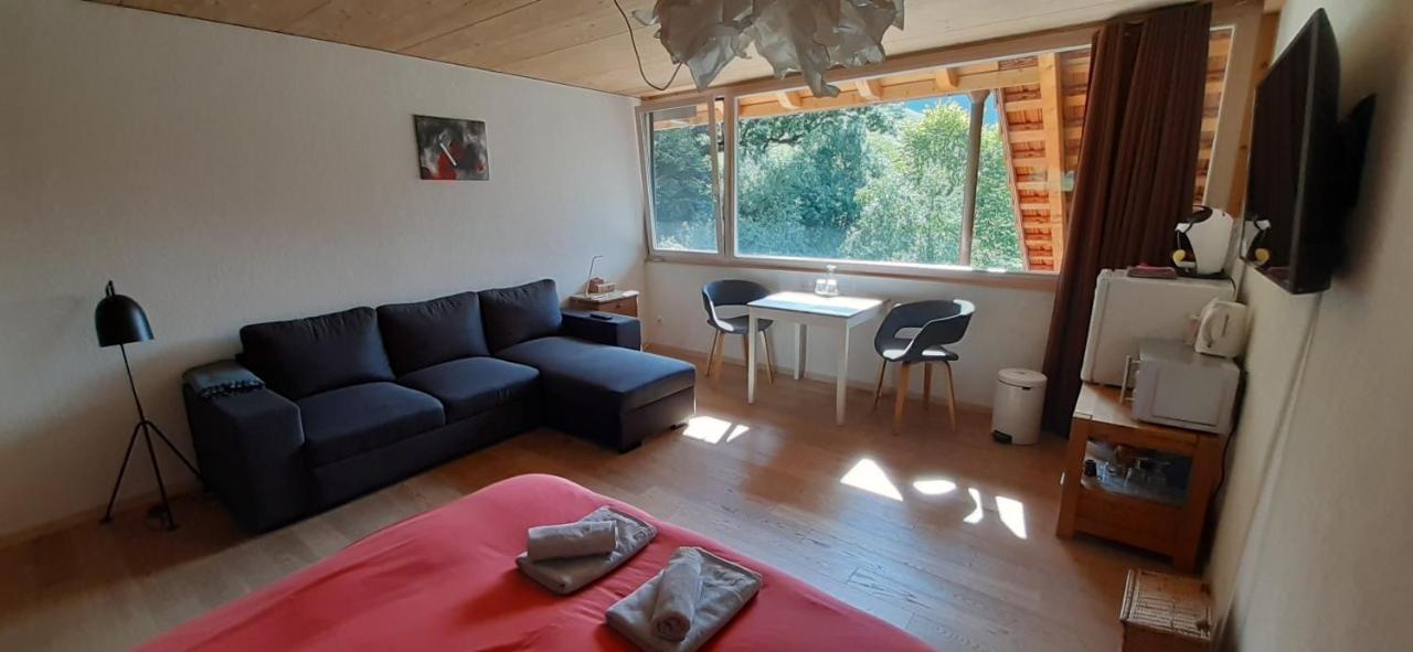 La Joux Chaupe Appartement Saint-Ursanne Buitenkant foto