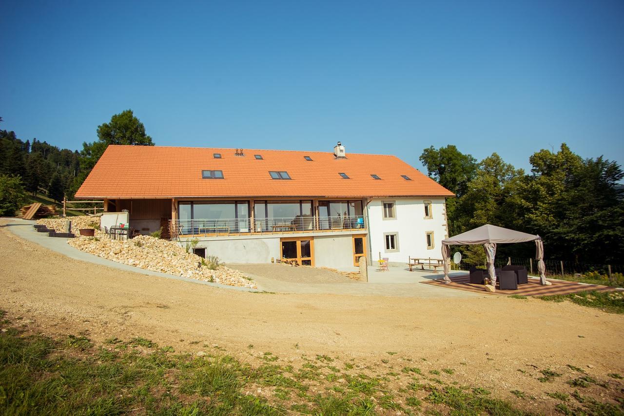 La Joux Chaupe Appartement Saint-Ursanne Buitenkant foto