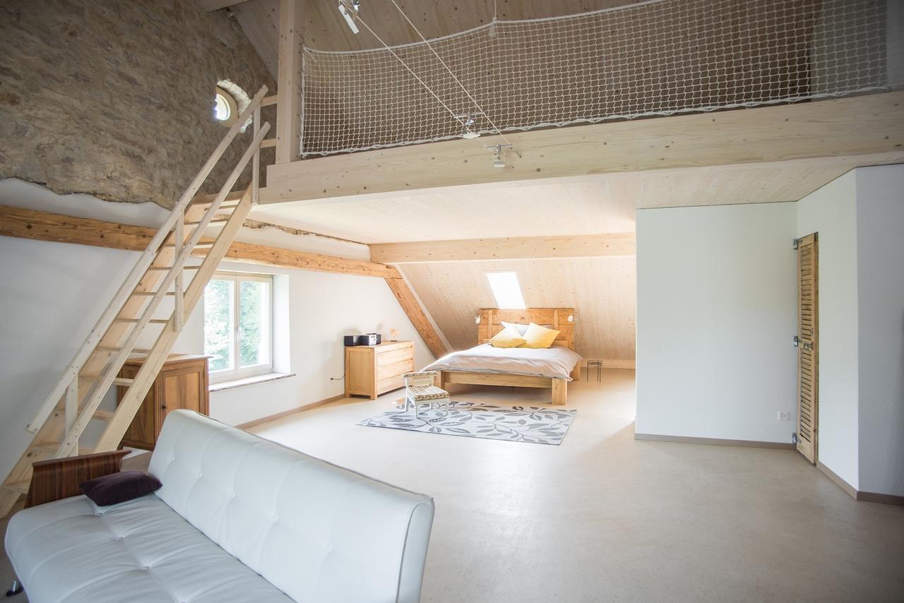 La Joux Chaupe Appartement Saint-Ursanne Buitenkant foto