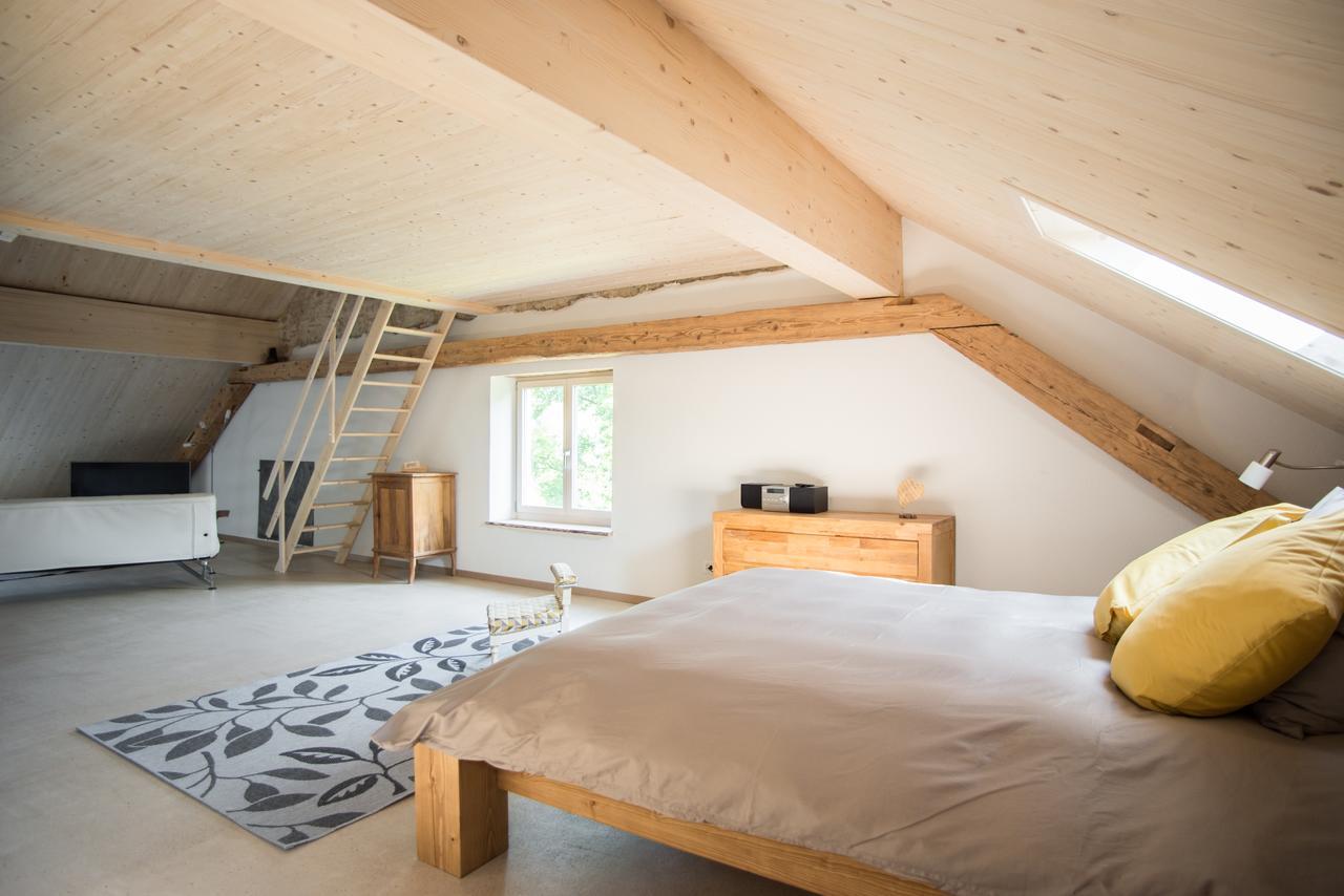 La Joux Chaupe Appartement Saint-Ursanne Buitenkant foto