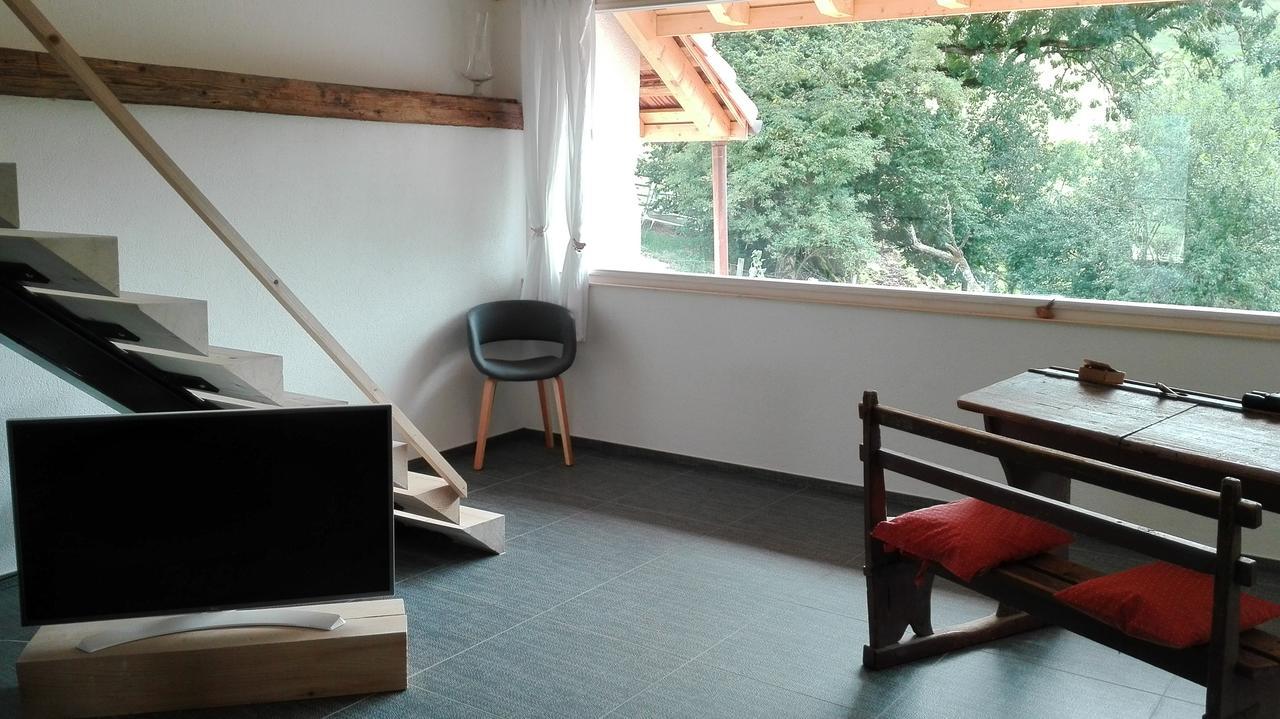 La Joux Chaupe Appartement Saint-Ursanne Buitenkant foto