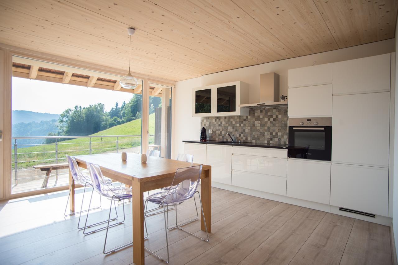 La Joux Chaupe Appartement Saint-Ursanne Buitenkant foto