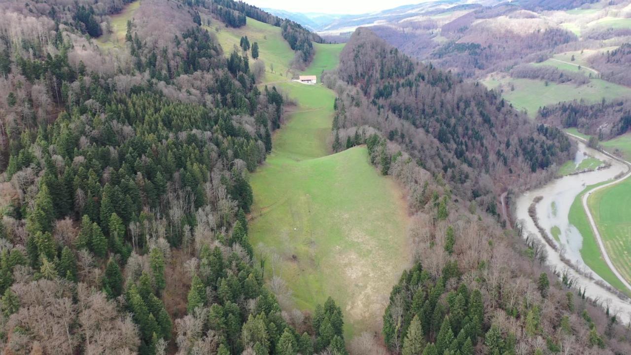 La Joux Chaupe Appartement Saint-Ursanne Buitenkant foto